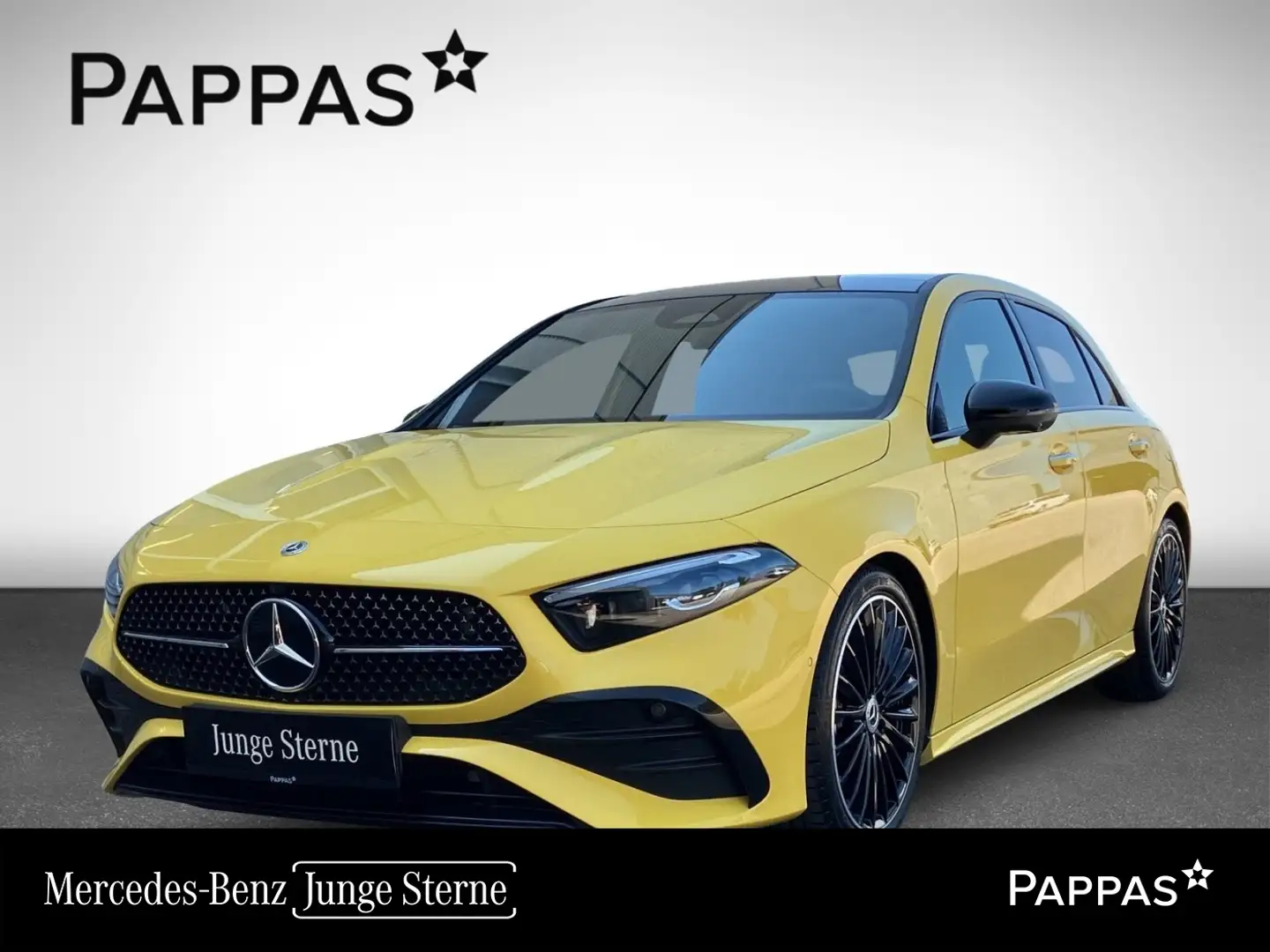 Mercedes-Benz A 200 d Kompaktlimousine AMG Line Premium Plus*Night-Pak Geel - 1