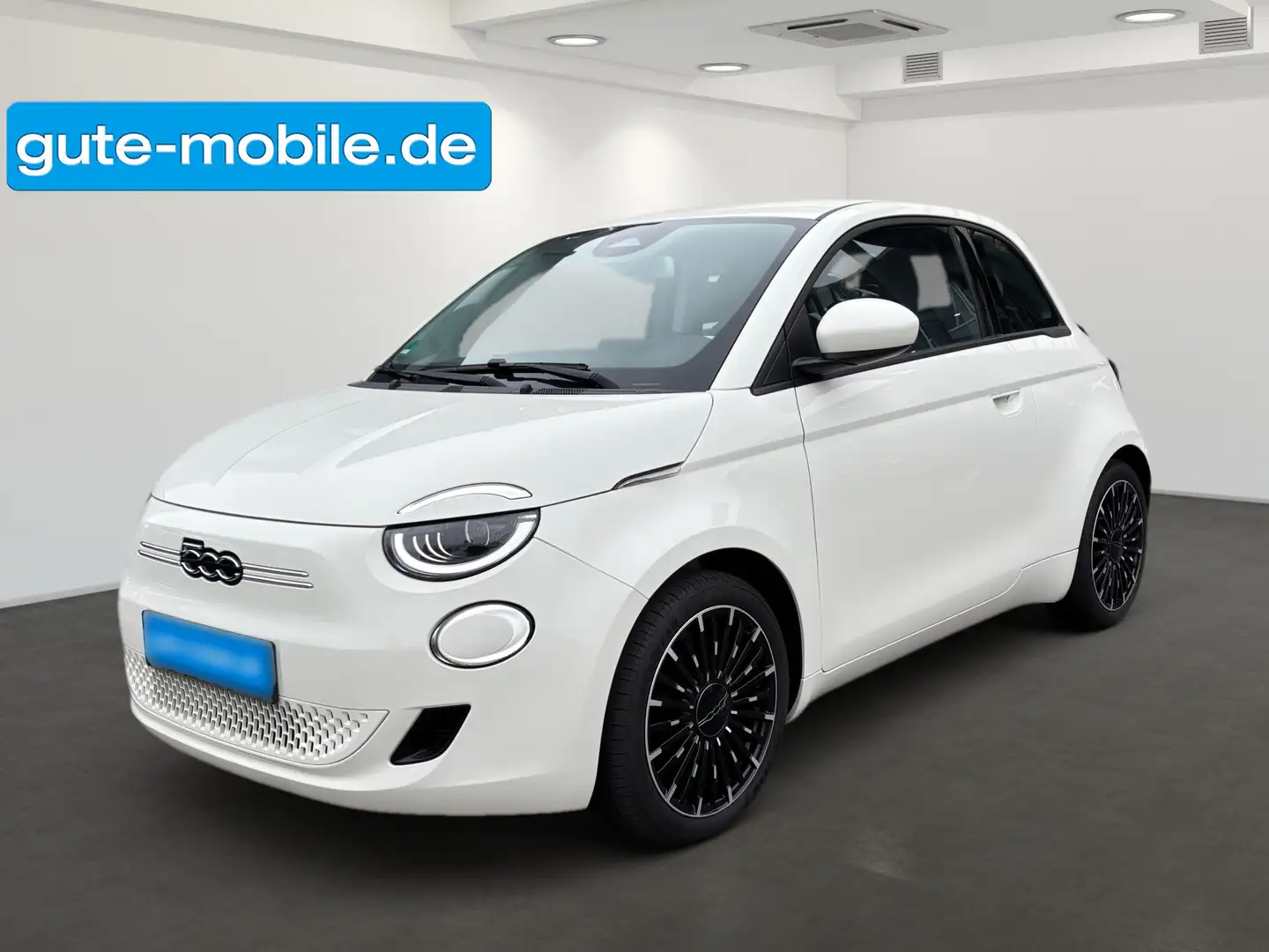 Fiat 500e 3+1 | 42kWh | Spurhalteassistent | CarPlay | Tempo Weiß - 1