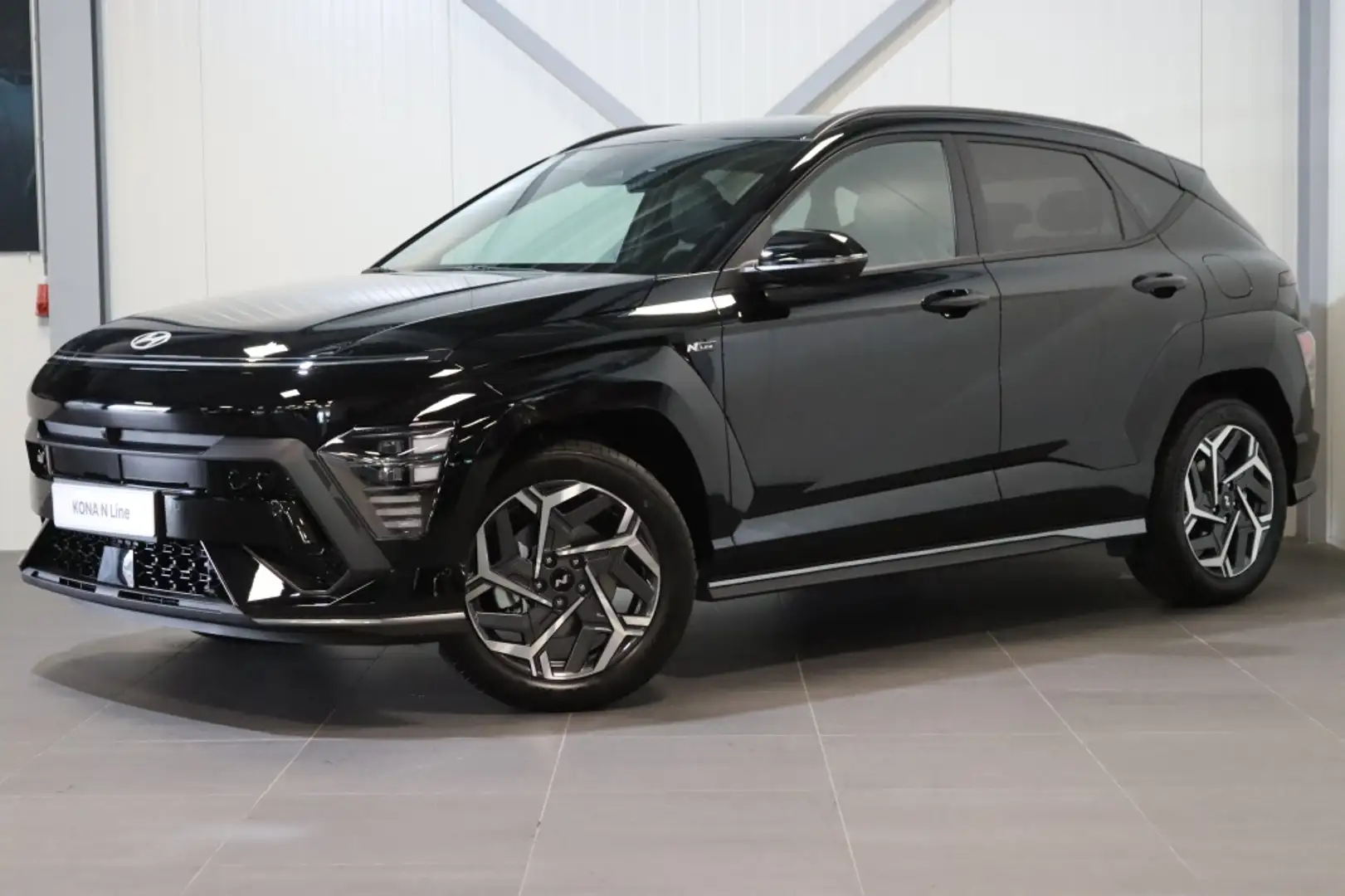 Hyundai KONA 1.6 GDI HEV N Line | DIRECT LEVERBAAR!| Noir - 2