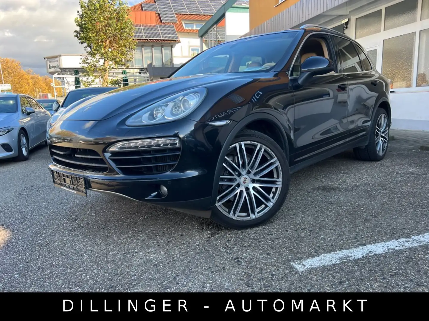Porsche Cayenne 3.0 Diesel 245ps Nav Kam Xen ACC Leder Black - 1