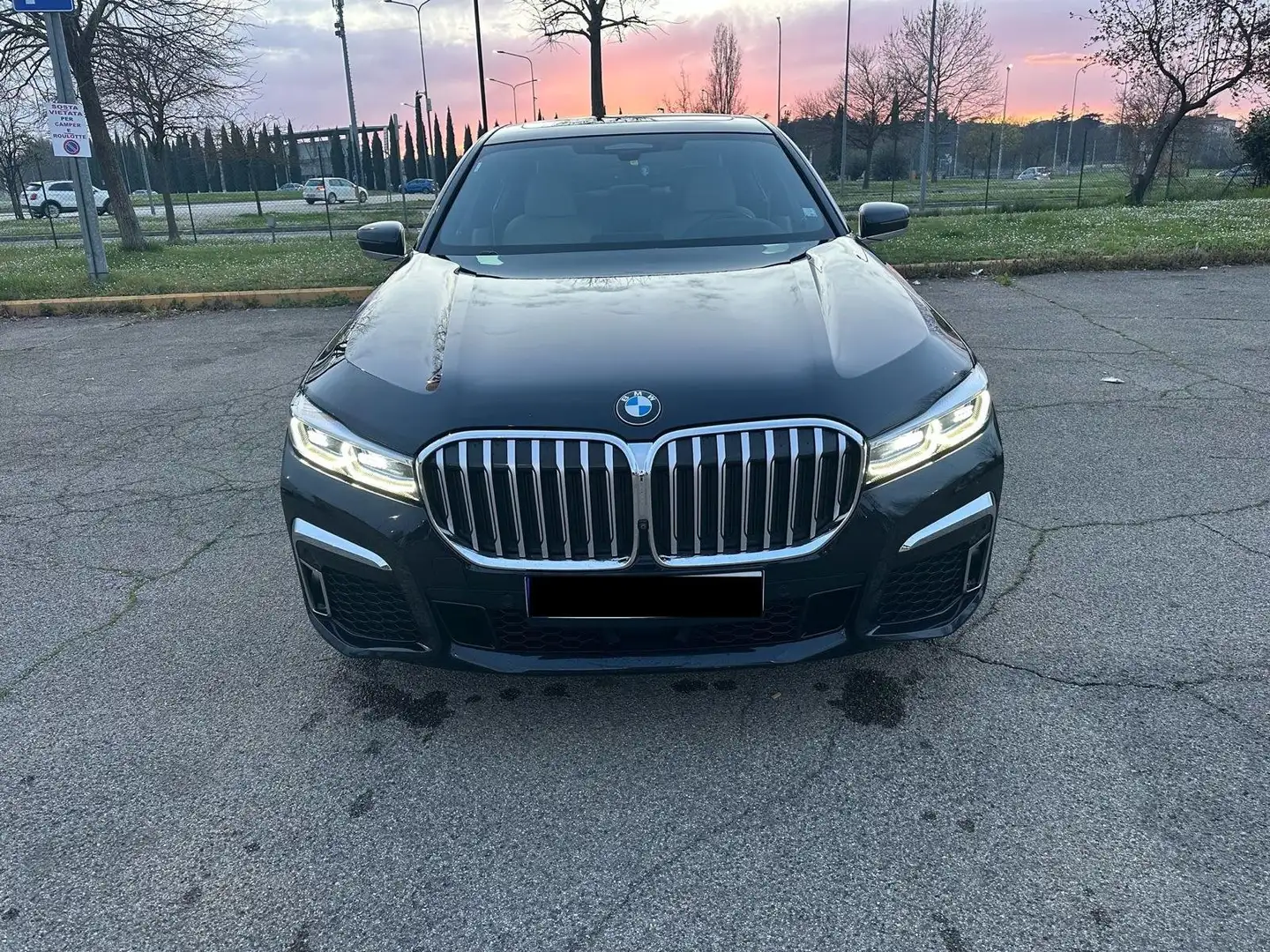 BMW 730 730d xdrive auto Bleu - 2