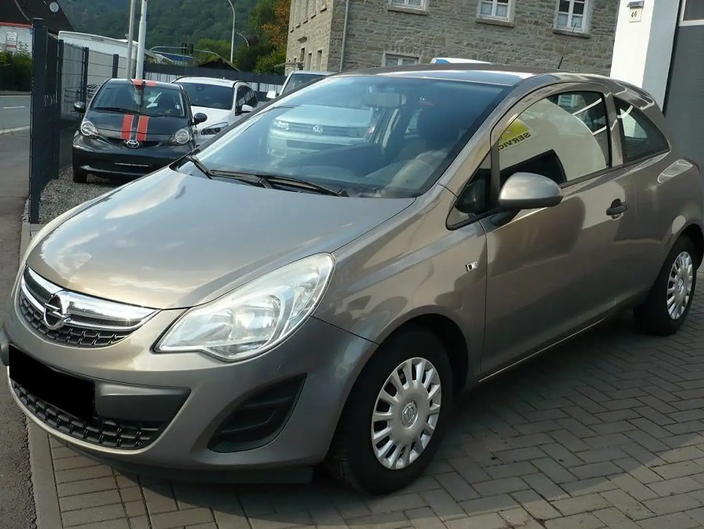 Opel Corsa 1.2 16V ecoFLEX klima Servo Airbag Zentrall Euro5 Grau - 2