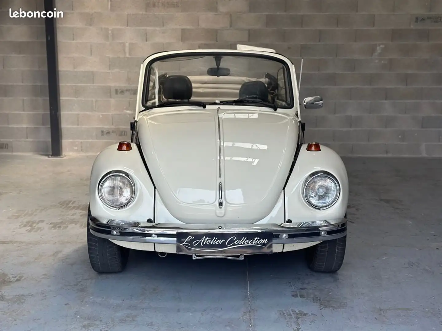 Volkswagen Coccinelle Cabriolet Vintage Wit - 2
