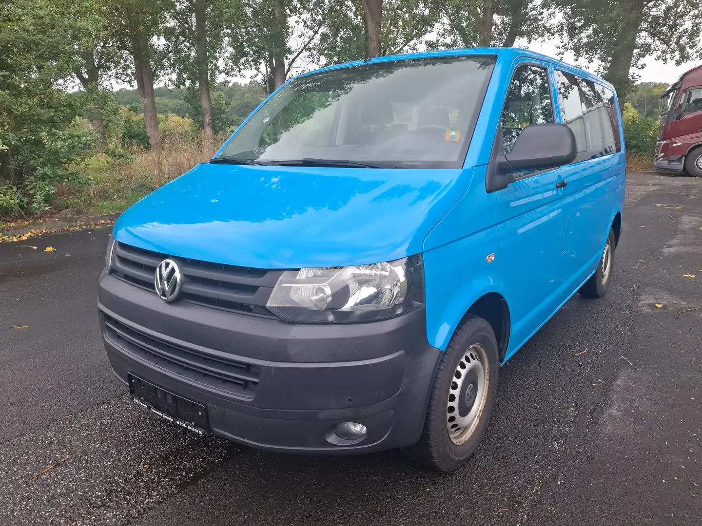 Volkswagen T5 Caravelle Trendline 2.0 TDI TÜV 09/2027 **Garantie** Bleu - 1
