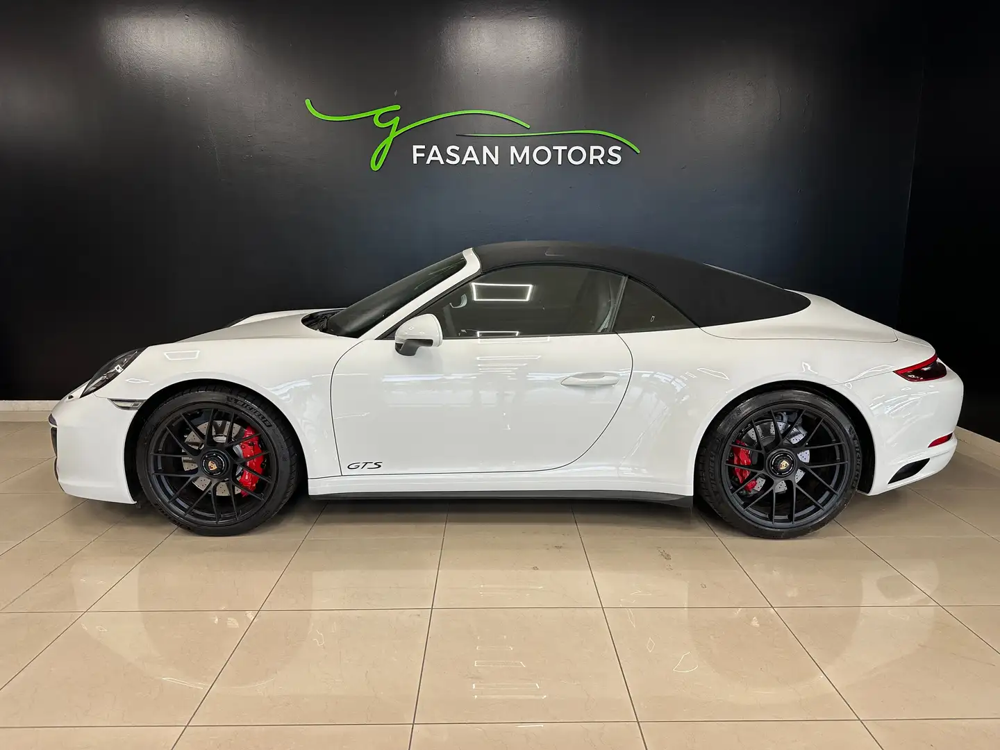 Porsche 911 911 Cabrio 3.0 Carrera 4 GTS auto Bianco - 2