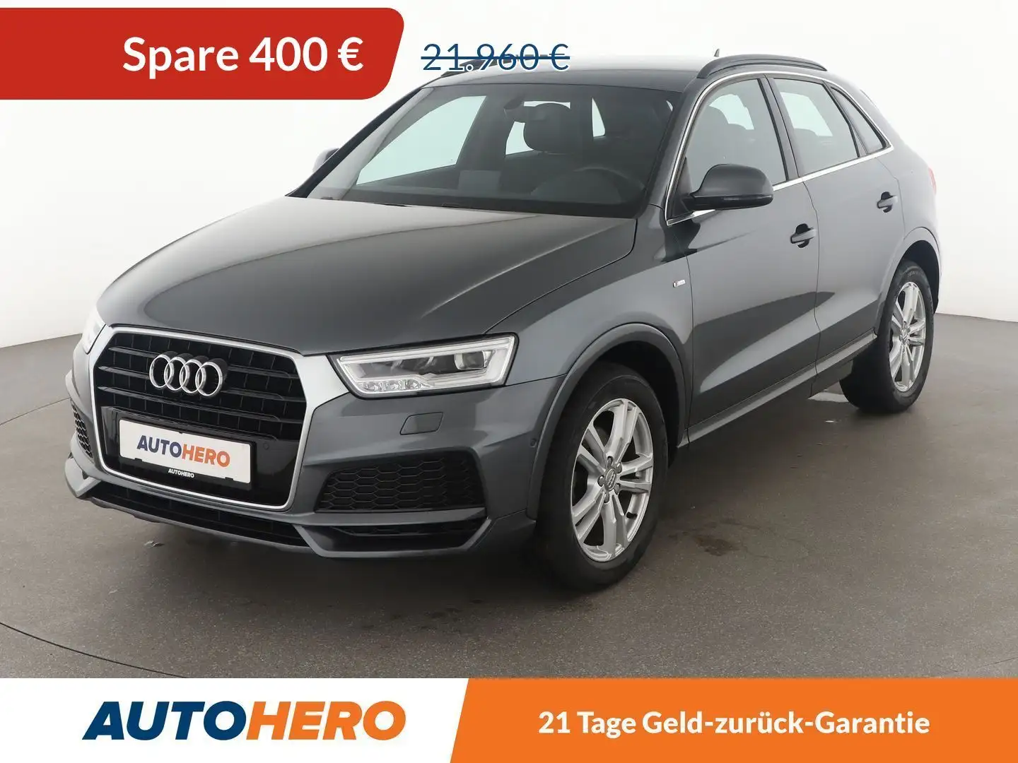 Audi Q3 1.4 TFSI ACT Sport Aut.*S-LINE*NAVI*LED* Grey - 1