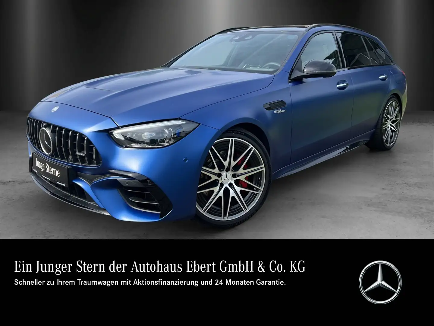 Mercedes-Benz C 63 AMG C63 S E T Premium MAGNO Perf.Sitze DISTRO Carbon Blau - 1
