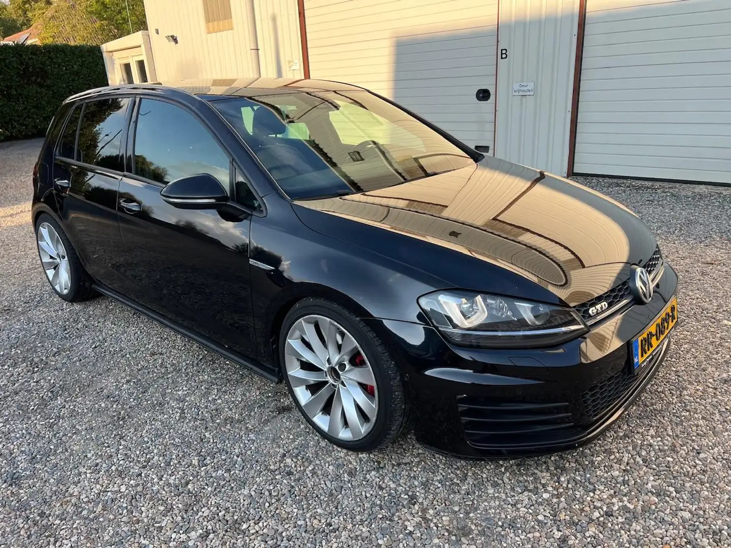 Volkswagen Golf GTD 2.0 TDI AUTOMAAT.NAVI.LEER. EXPORT! Noir - 2