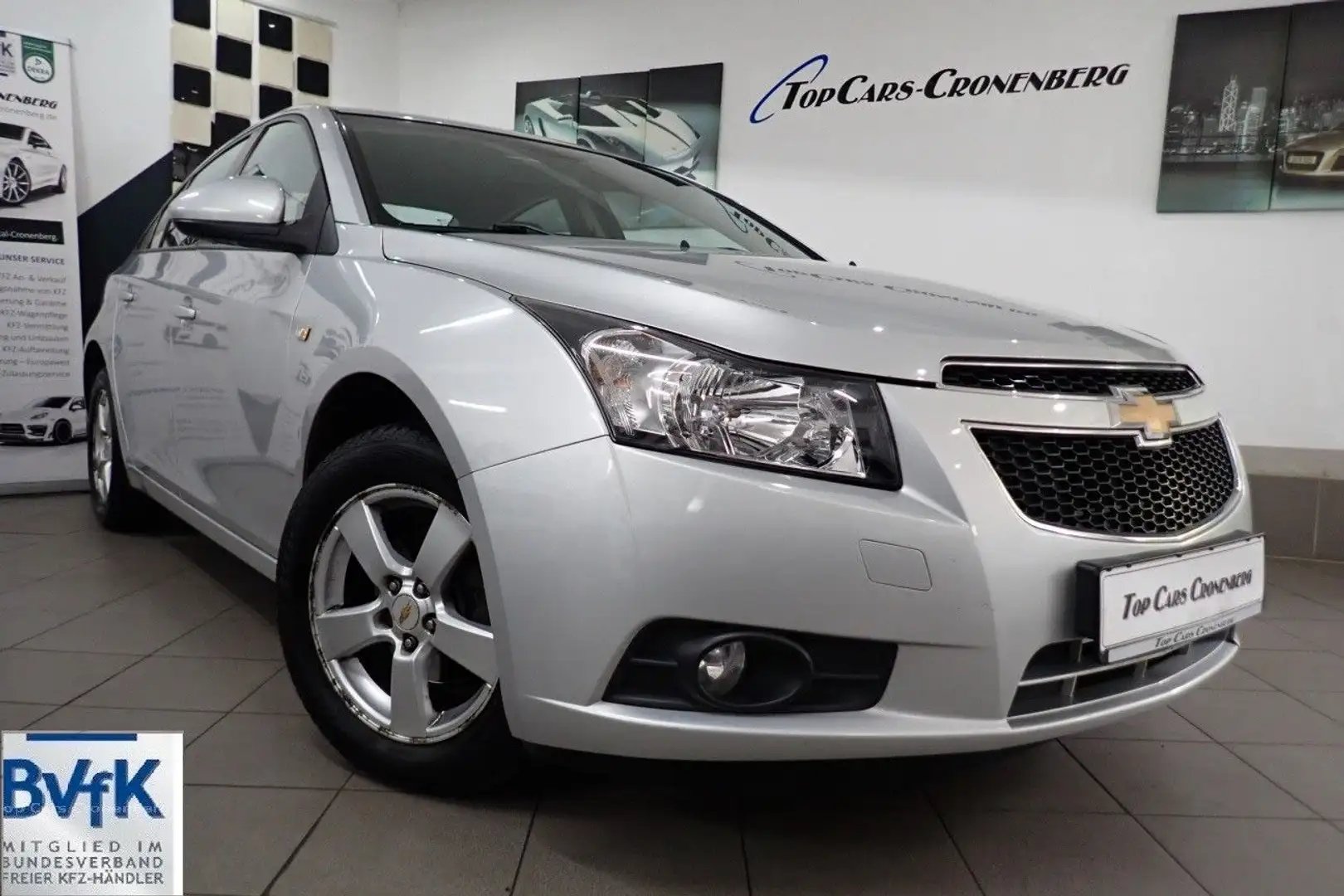 Chevrolet Cruze 1.6 LS Limousine*Klima*TÜV 03/26*EURO5*PDC Silver - 1
