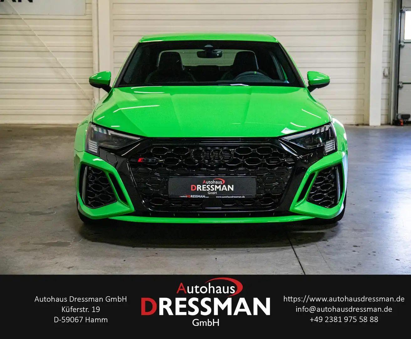 Audi RS3 Lim. 2.5 TFSI q. MATRIX B&O MAGNETIC LEDER Groen - 2