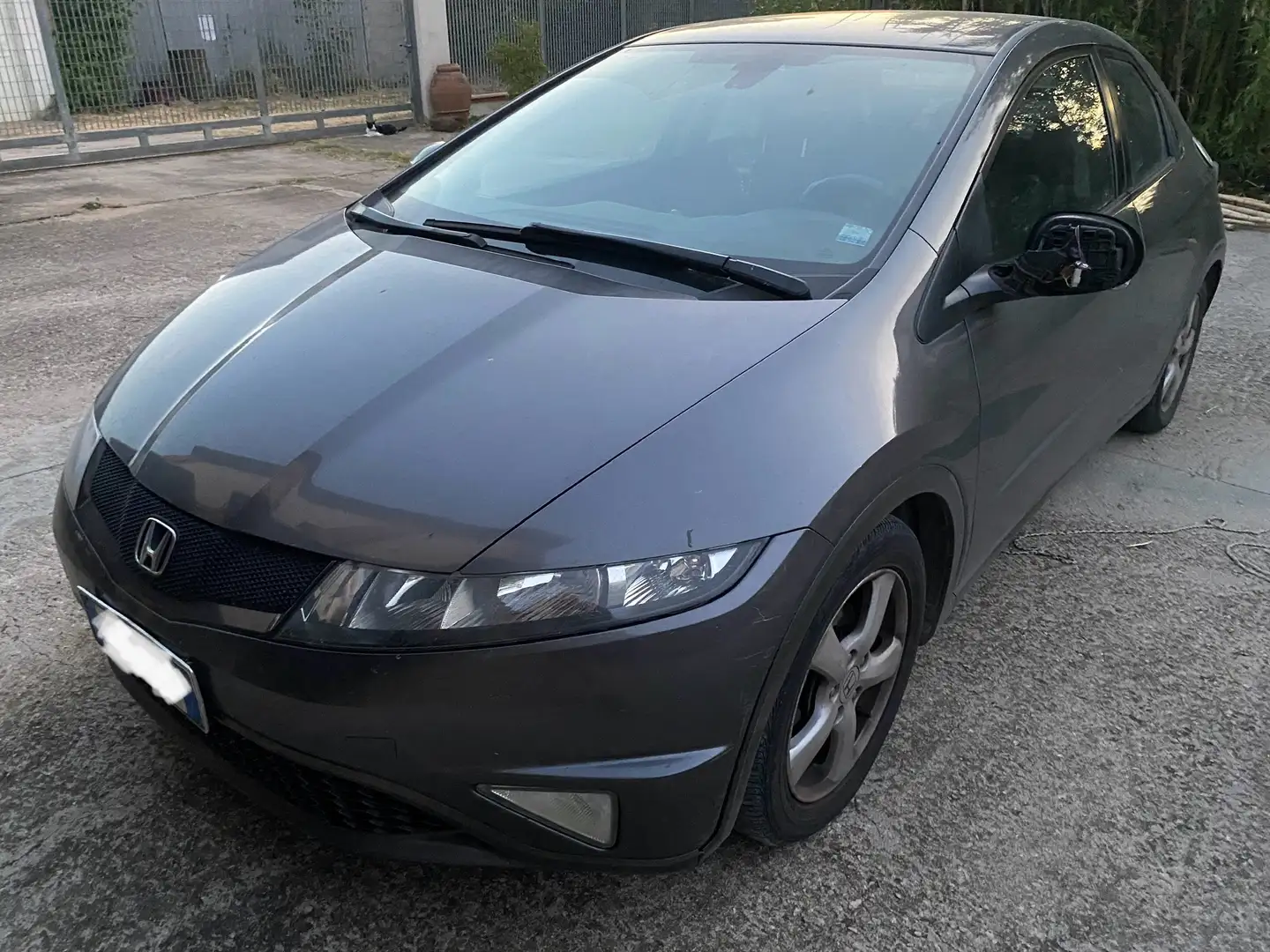 Honda Civic Civic VIII 2006 5p 1.4 i-vtec Elegance Grigio - 2