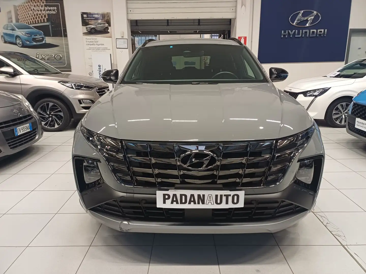 Hyundai TUCSON Tucson 1.6 HEV aut. N Line + HSS Grau - 1