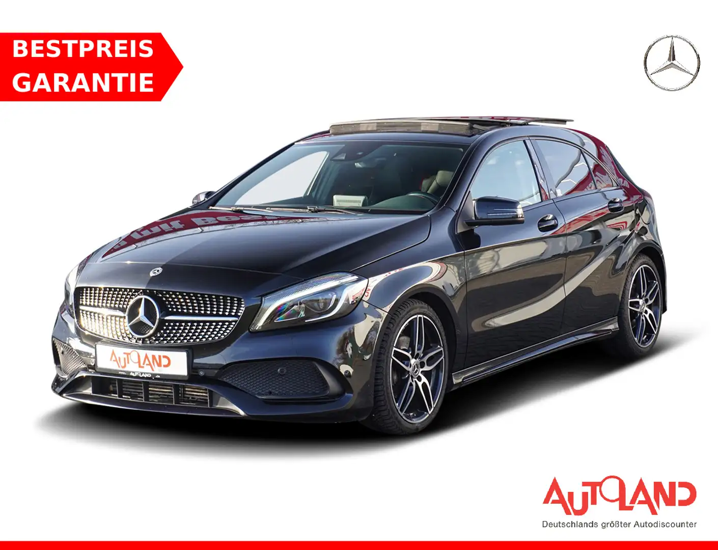 Mercedes-Benz A 200 A200 AMG Line LED Navi Panorama Android Apple Fekete - 1