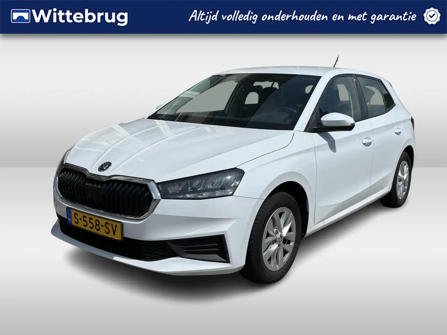 Skoda Fabia 1.0 TSI Ambition / GARANTIE TM 04-2027/ PARK. SENS Wit - 1