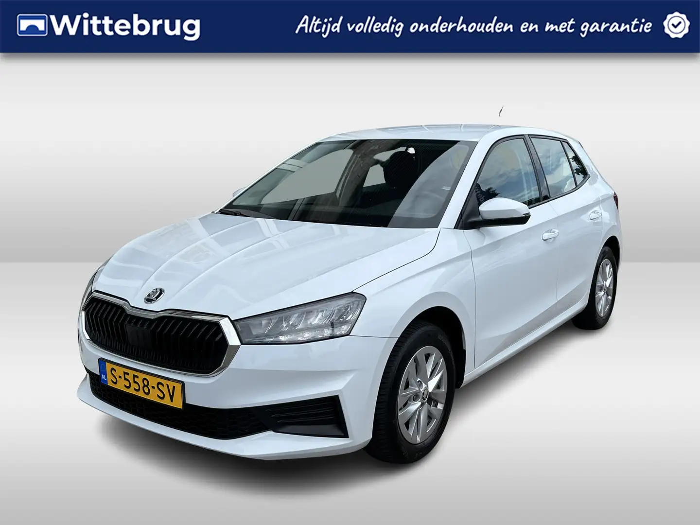 Skoda Fabia 1.0 TSI Ambition / GARANTIE TM 04-2027/ PARK. SENS Wit - 1