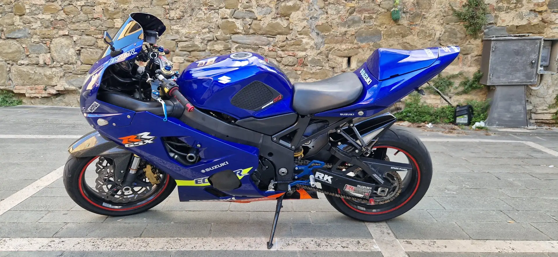 Suzuki GSX 600 Bleu - 2