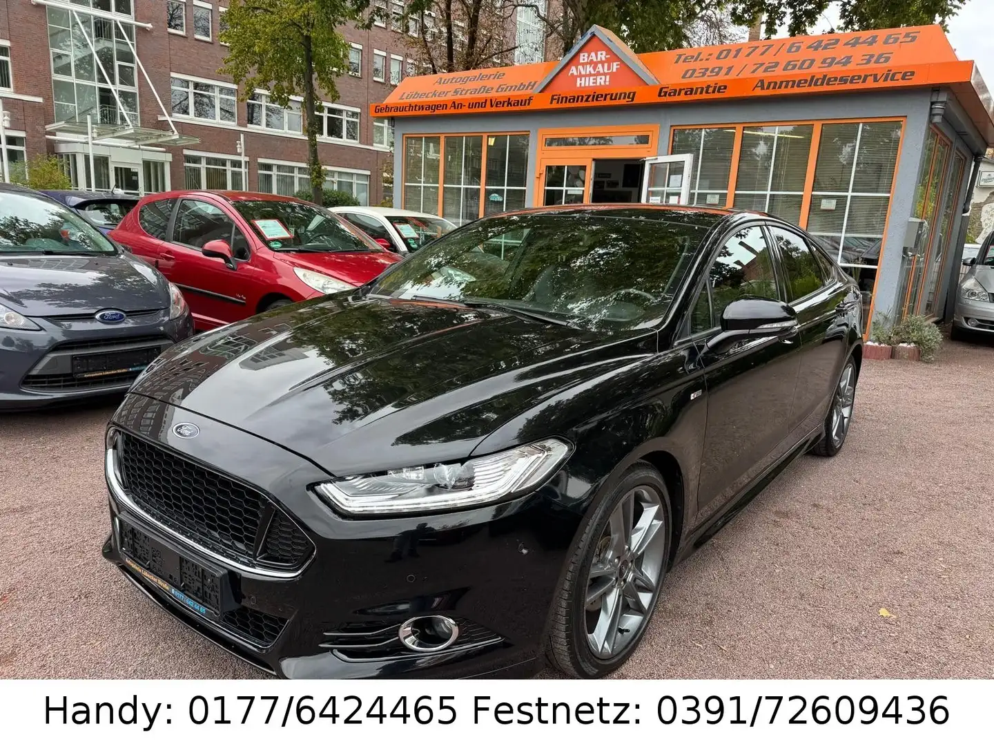 Ford Mondeo 1,5 ST-LINE/LED/NAVI/LEDER/KAMERA/4xSHZ Zwart - 1