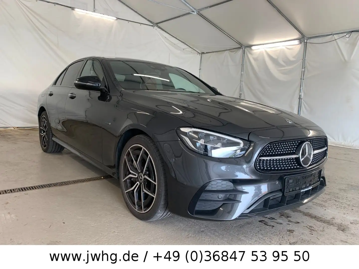 Mercedes-Benz E 300 de 2x AMG Line 19" LED Distr+ Kamera Burm. Grau - 2