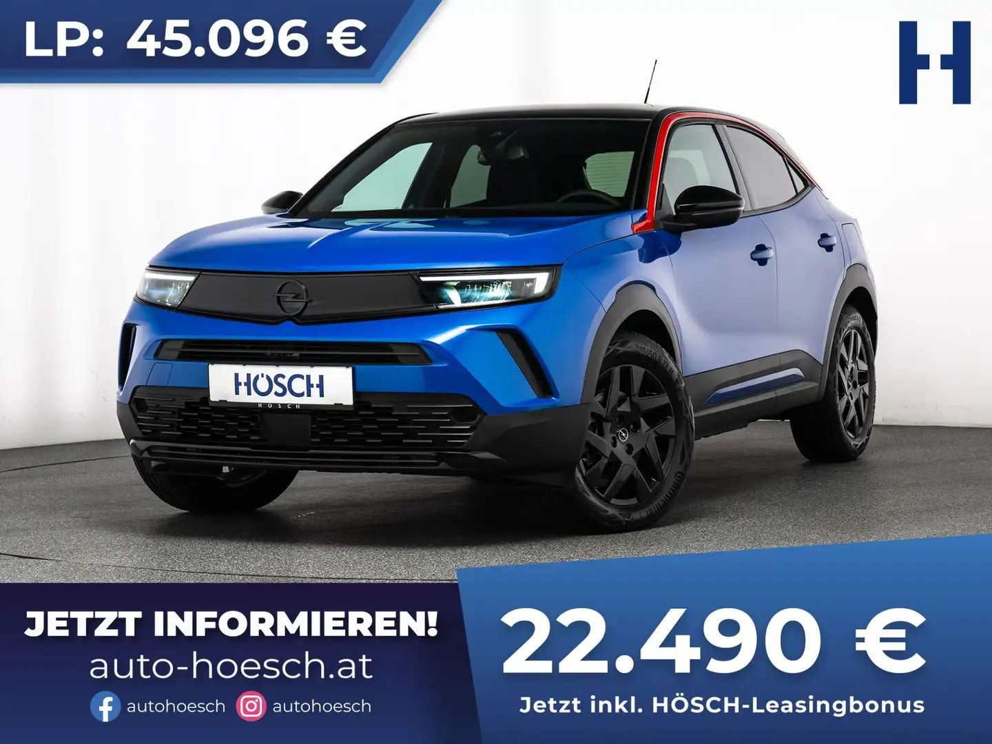 Opel Mokka-E GS Line EXTRAS NEUZUSTAND -50% Azul - 1