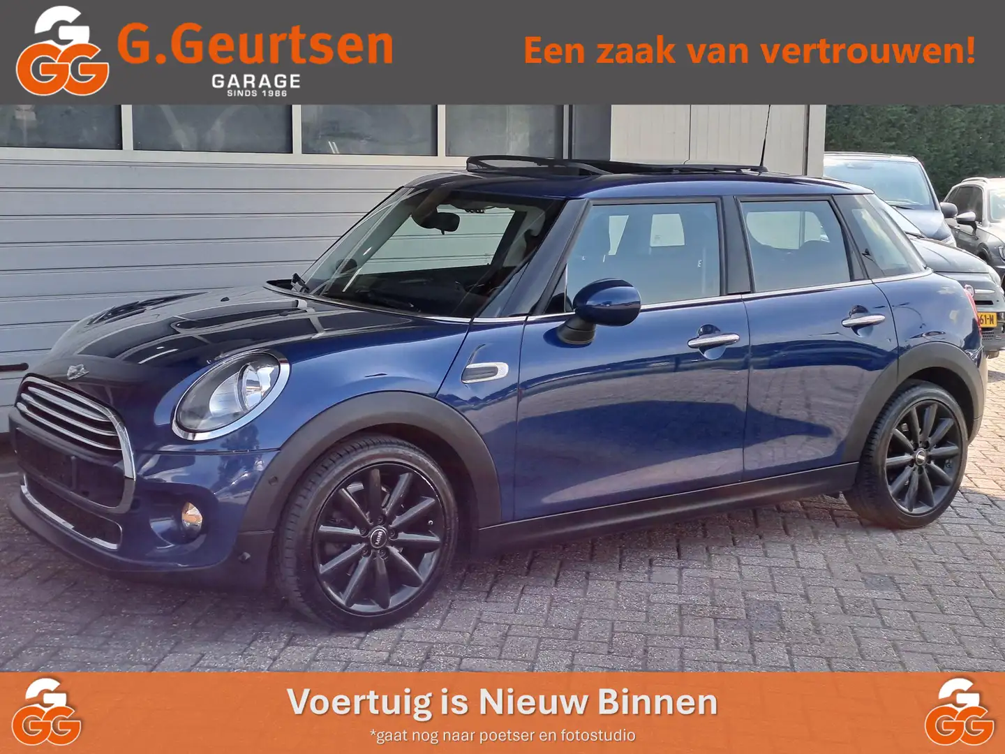 MINI Cooper Mini 1.5 Salt Business Panoramadak, Bluetooth, PDC Bleu - 1