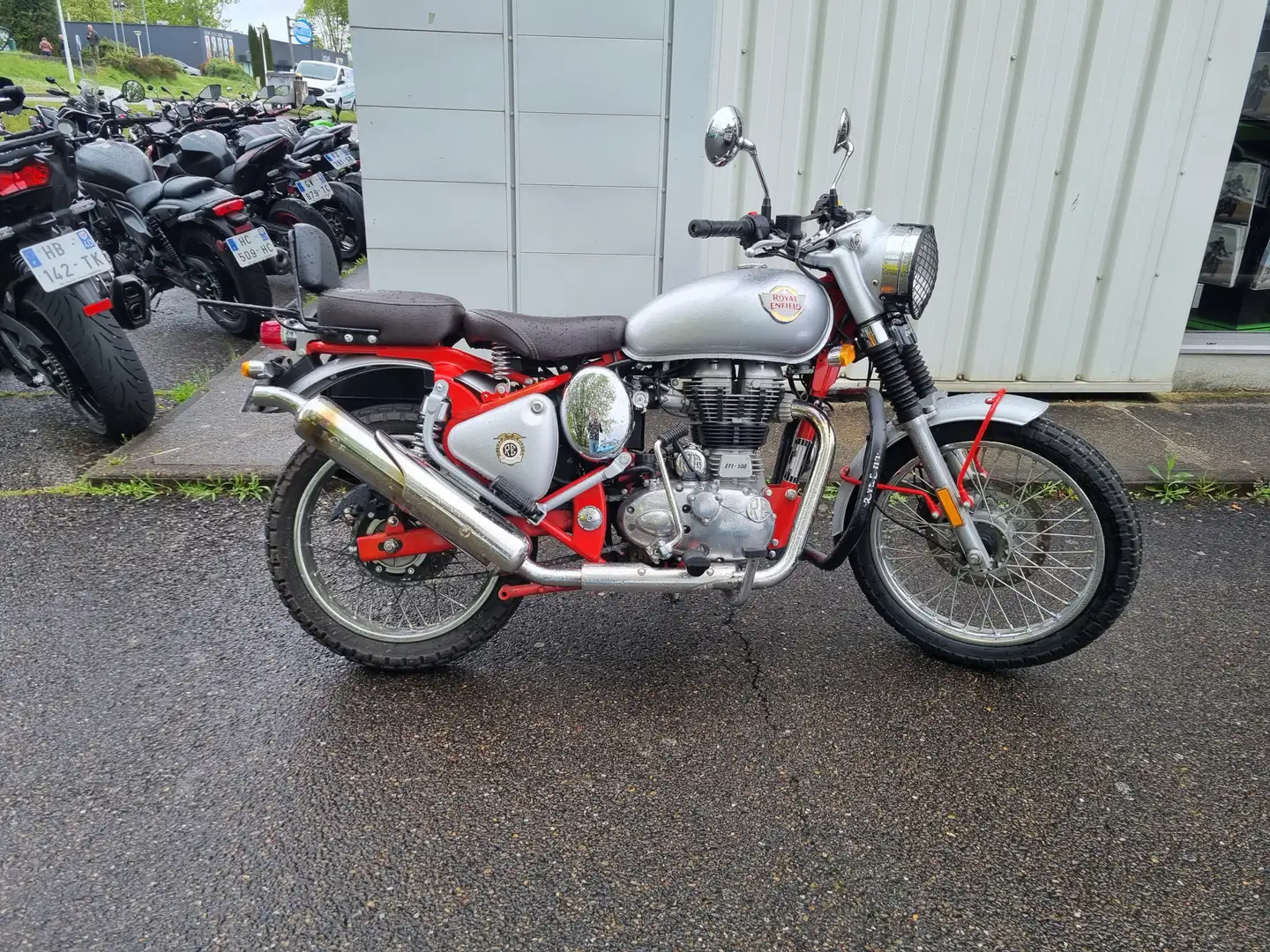 Royal Enfield Bullet 500 Grau - 1