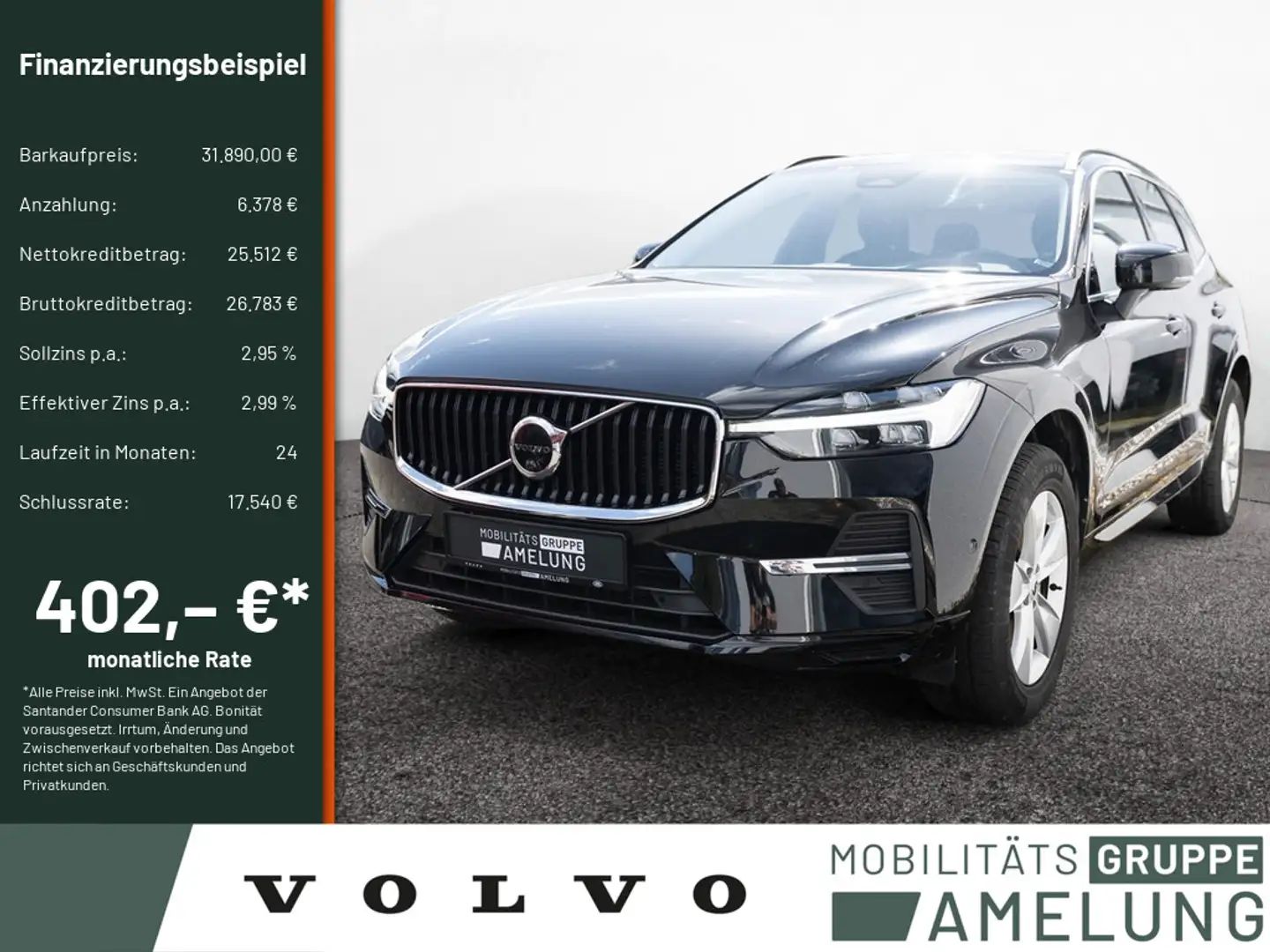 Volvo XC60 B4 Momentum Pro AWD NAVI AHK FACEL. LED Schwarz - 1