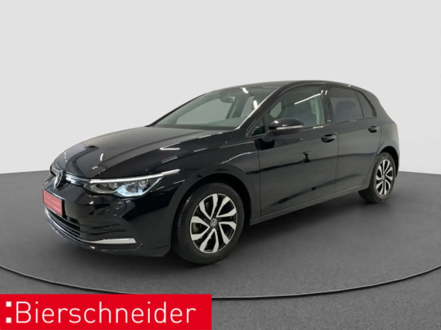 Volkswagen Golf 8 1.5 eTSI DSG Active AHK LED+ CAM ACC NAVI Zwart - 2