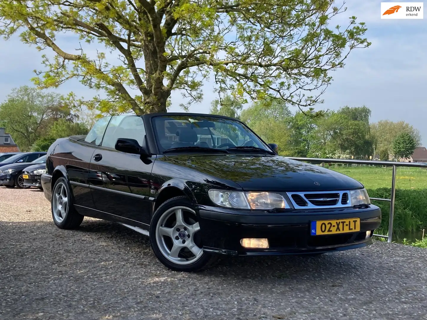 Saab 9-3 Cabrio 2.0t S | Nieuw dak + Goed ondh. + Leder nu Black - 1