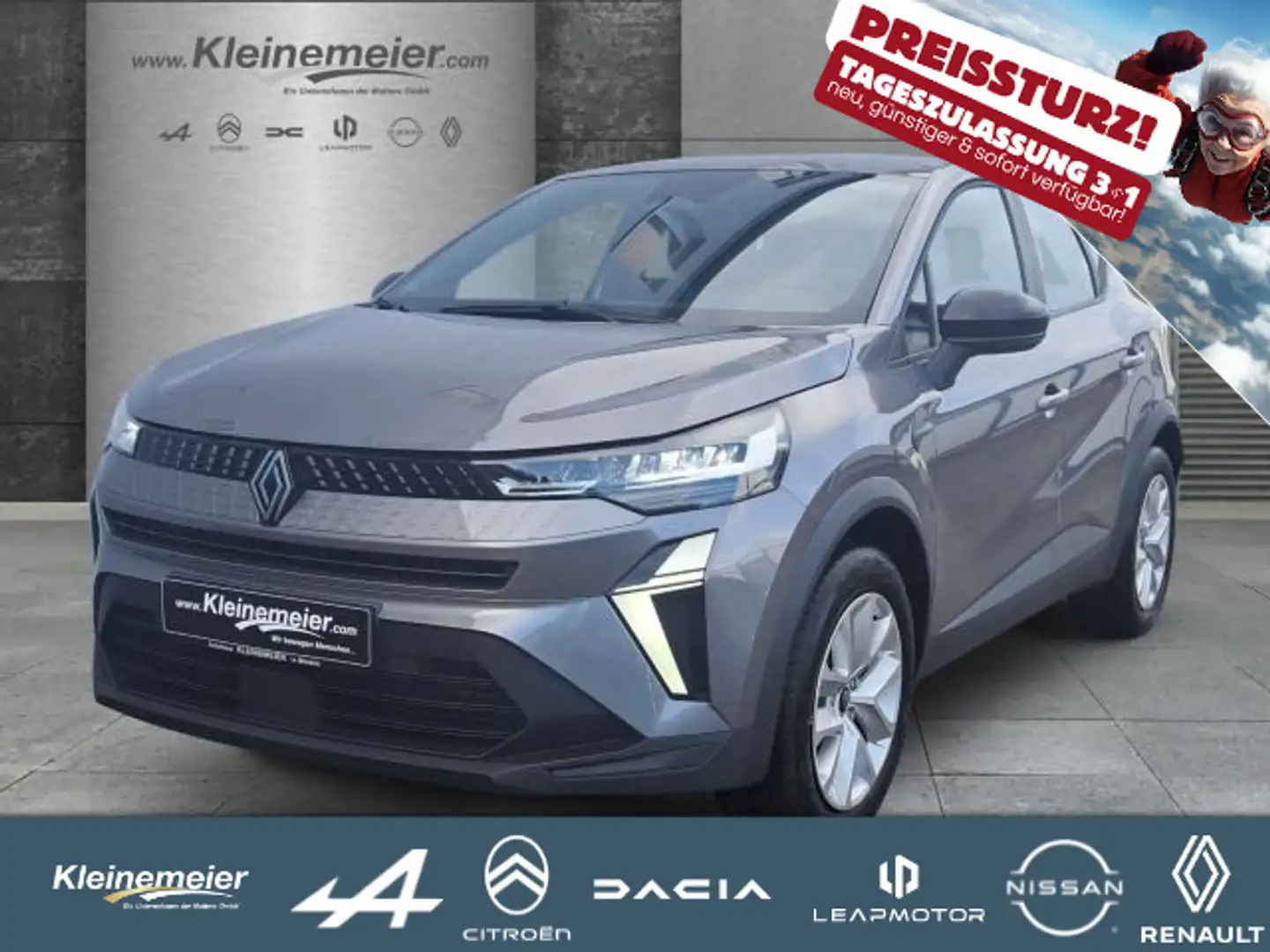 Renault Captur II 1.0 TCe 100 LPG Evolution GPF Grau - 1