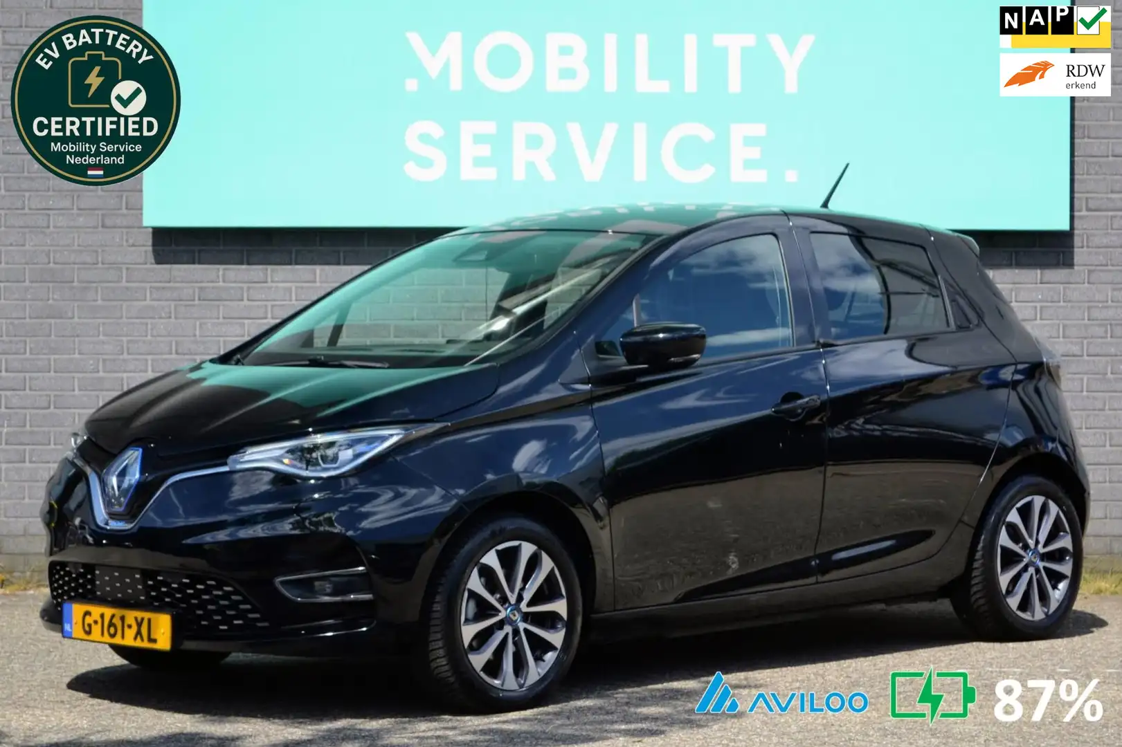 Renault ZOE R135 Intens Business 52 kWh SOH87% KOOPACCU LED AU Noir - 1