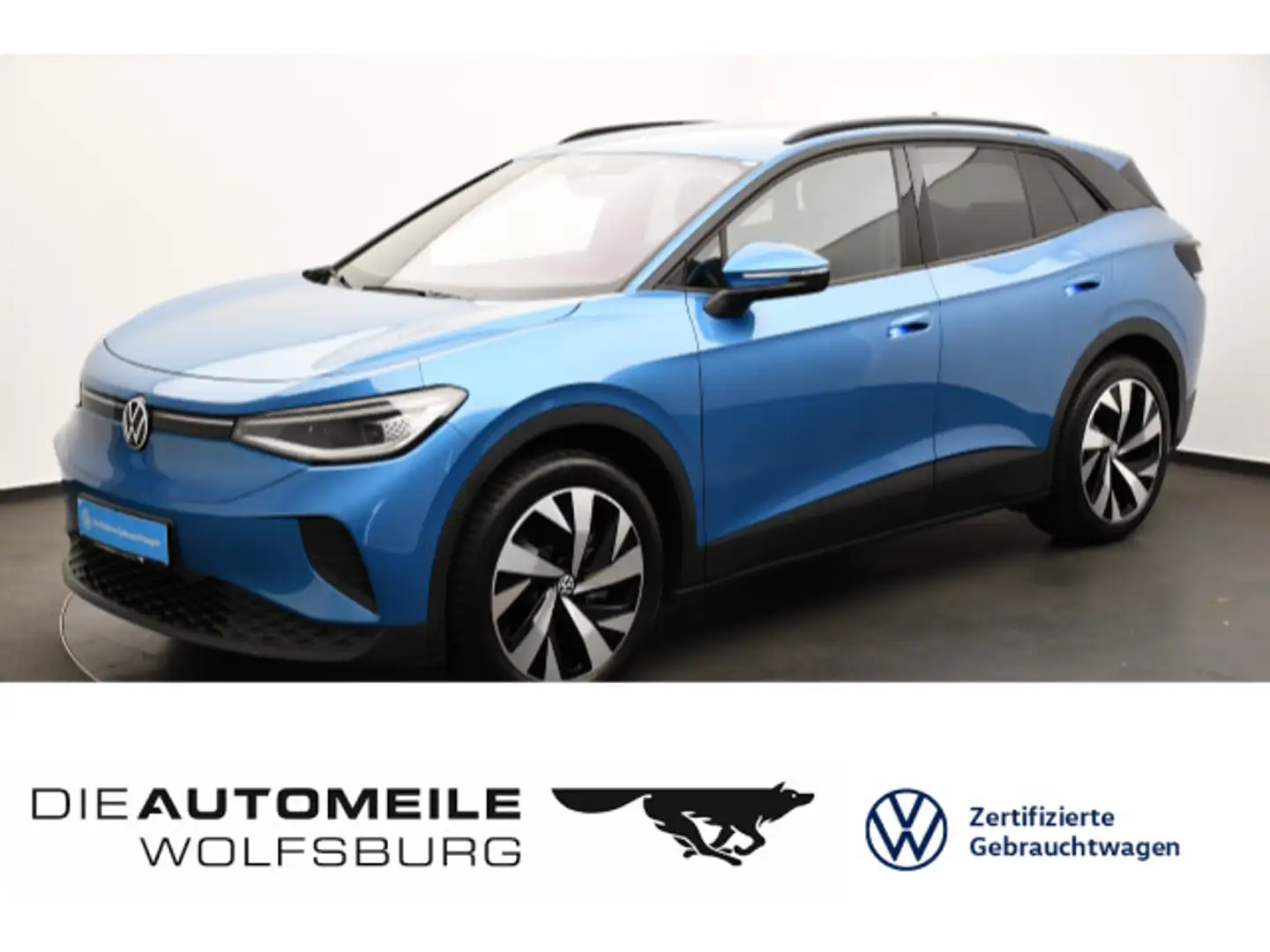Volkswagen ID.4 4Motion Pro HeadUp/Matrix/H+K/AHK Blau - 1