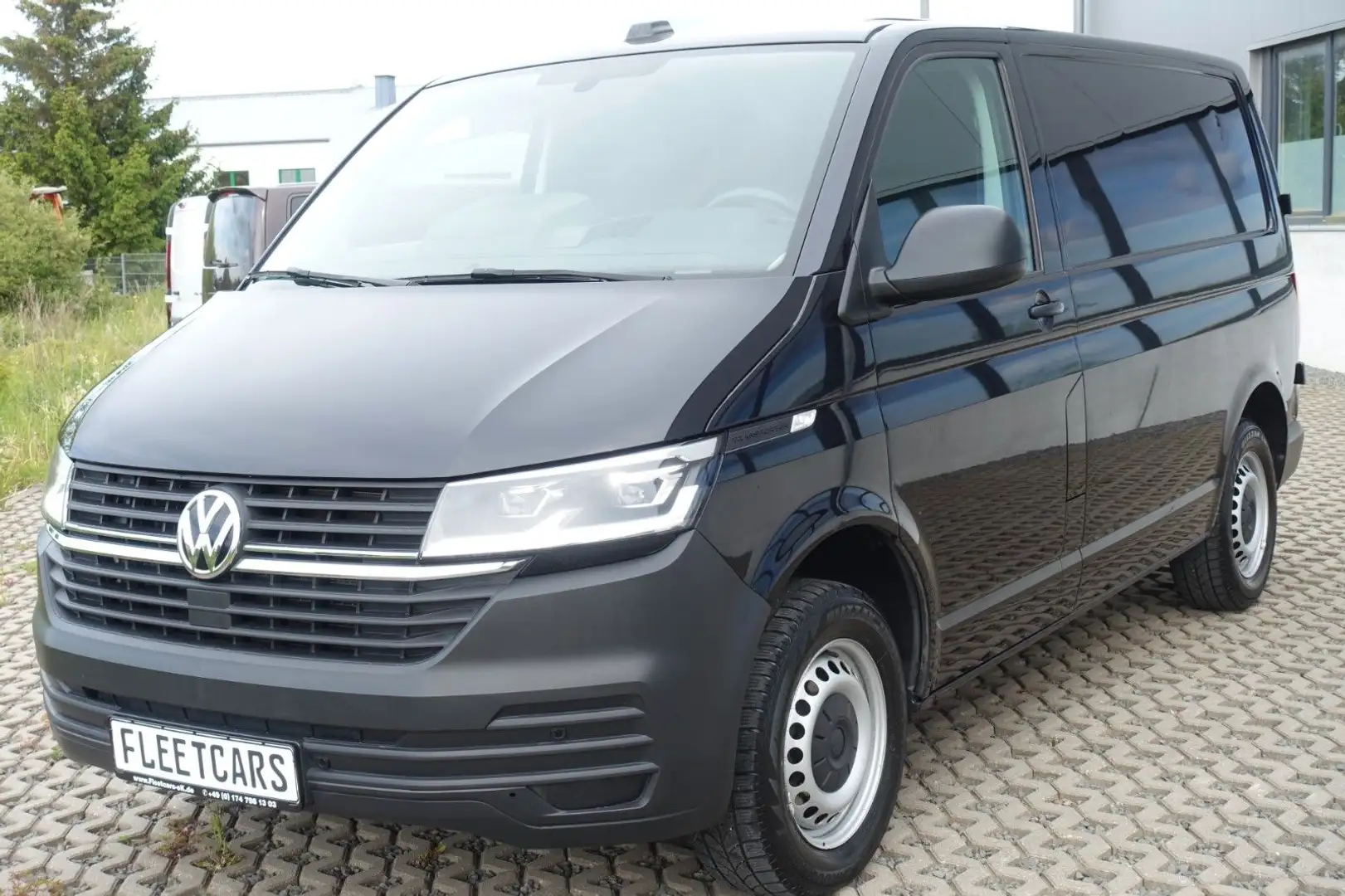 Volkswagen T6 Transporter T6.1 Transporter Kasten - Sitzheizung - LED -AHK Noir - 1
