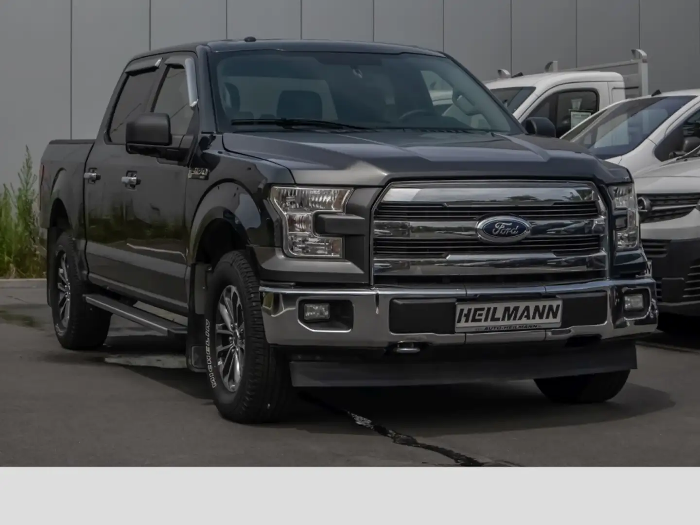 Ford F 150 FLT 5,0 V8 ECO Boost Autom. 4WD/AHK/Klimaautomatik Сірий - 2