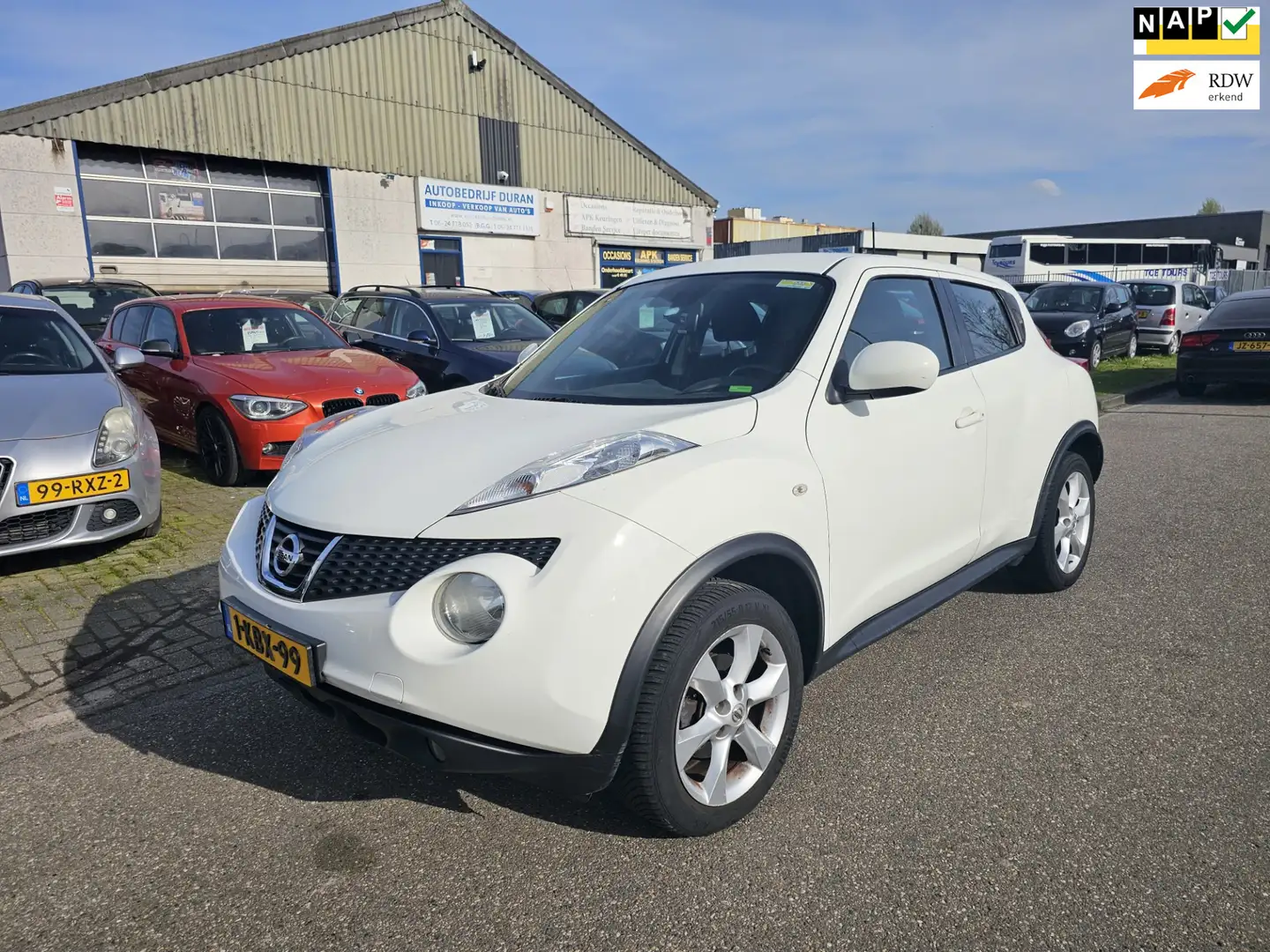 Nissan Juke 1.5 dCi Acenta Clima Bj:2013 NAP! White - 1