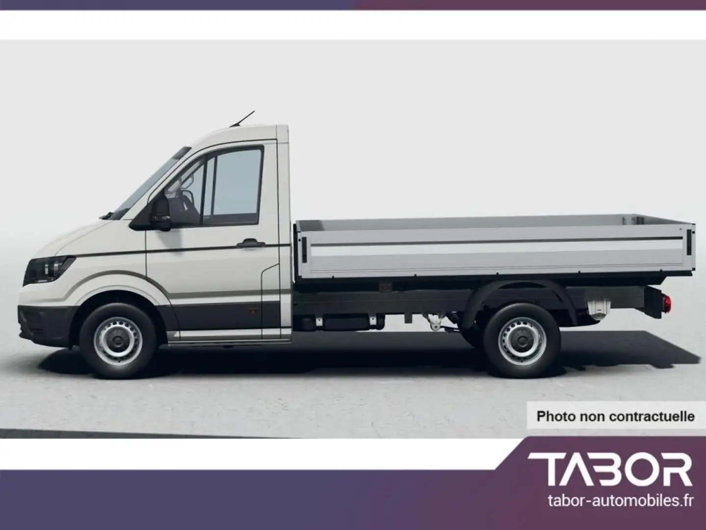Volkswagen Crafter Pritsche 35 2.0 TDI 140 Blanc - 2