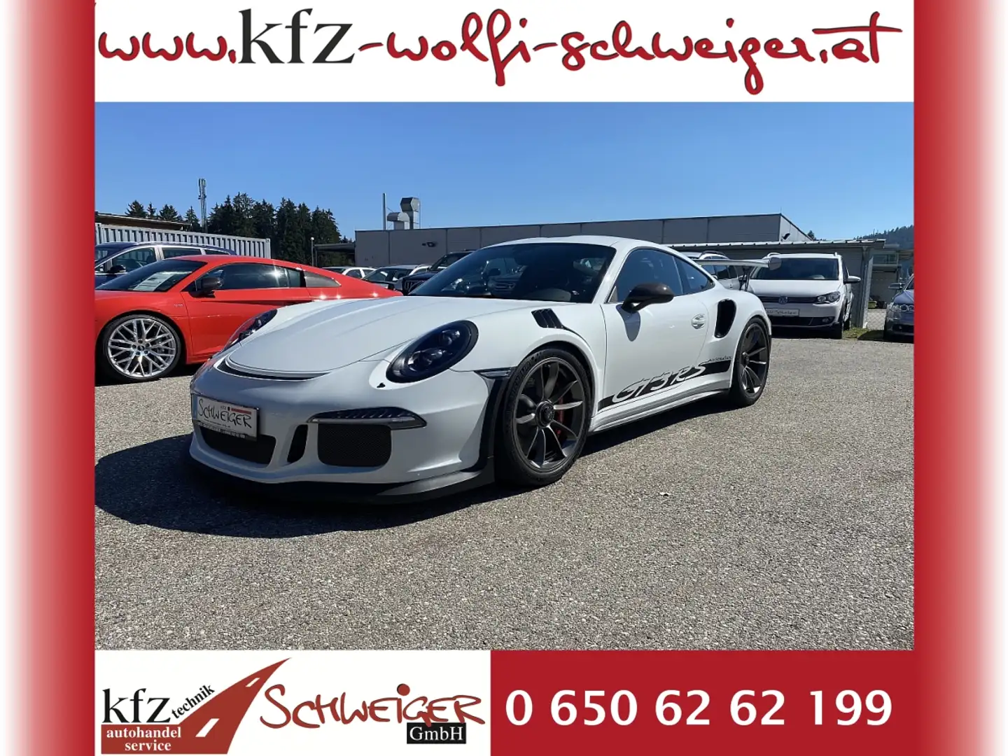 Porsche 911 GT3 RS Coupé DSG Weiß - 1