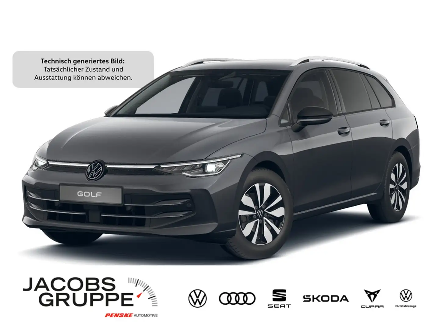 Volkswagen Golf VIII Variant 1.5 TSI Goal Navi,LED,ACC,R Grau - 1