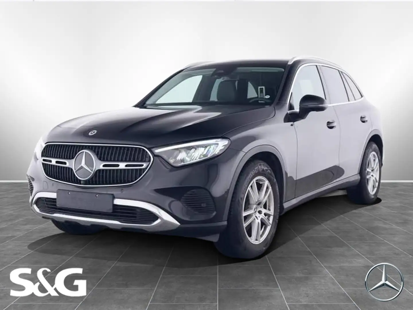 Mercedes-Benz GLC 220 d 4M AVANTGARDE MBUX+AHK+LED+Totwink. Noir - 1
