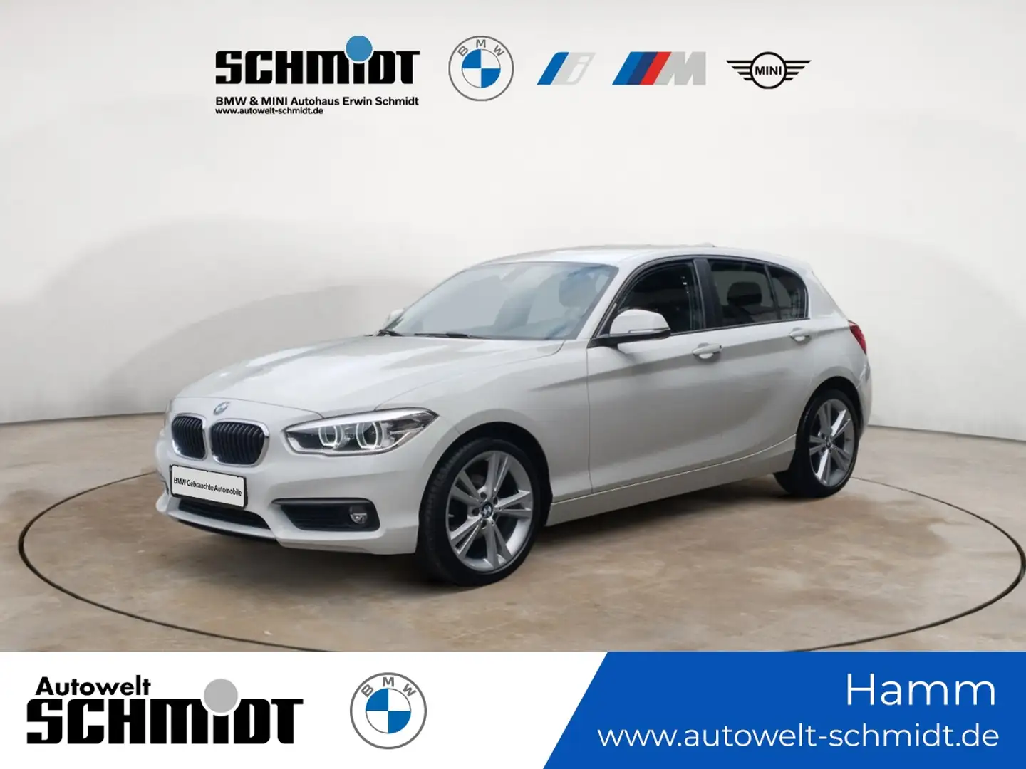 BMW 118 i Advantage + GARANTIE + 1.HAND Blanco - 1