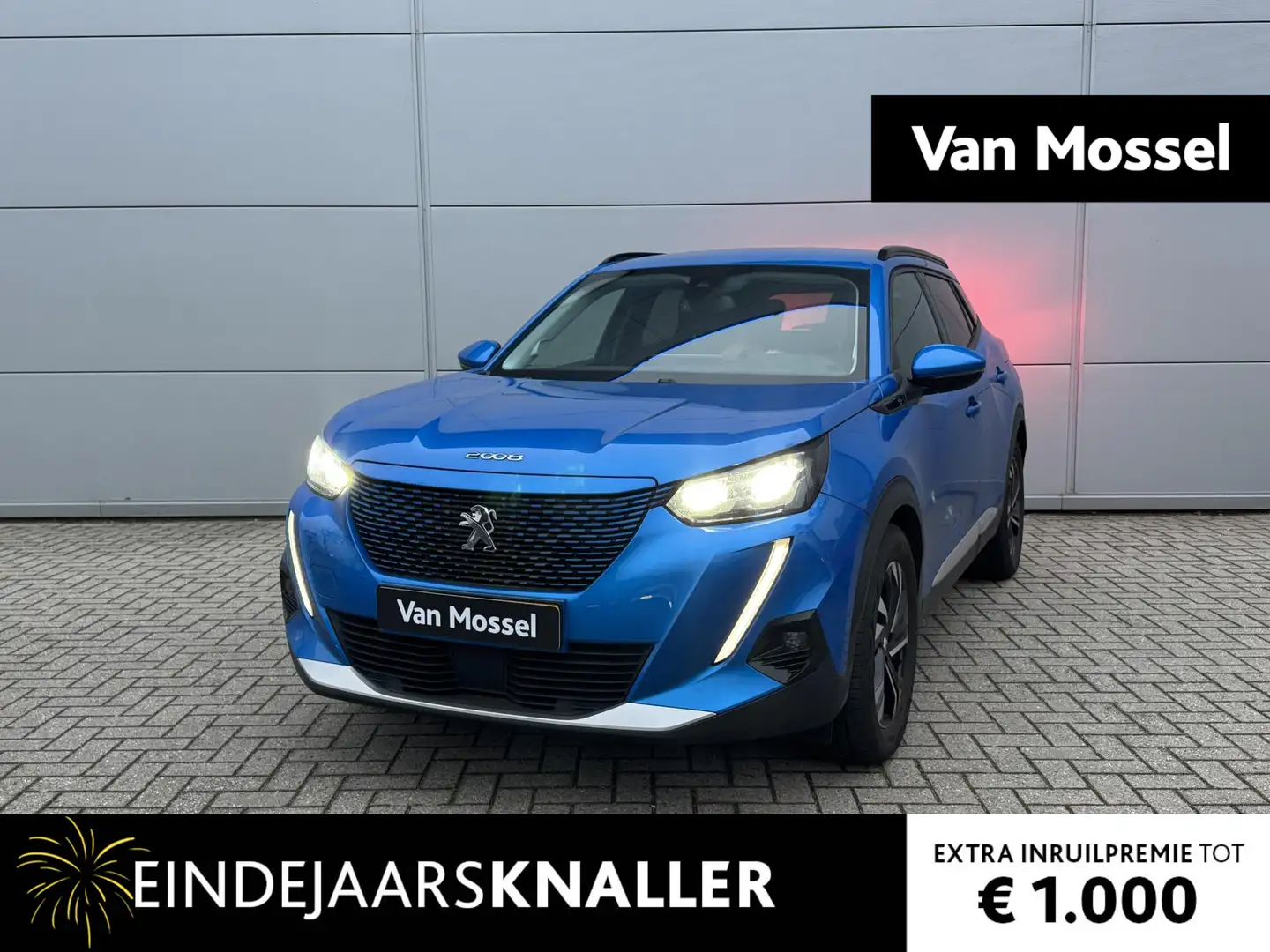 Peugeot e-2008 EV Allure Pack 50 kWh | Parkeercamera | Apple Carp Bleu - 1