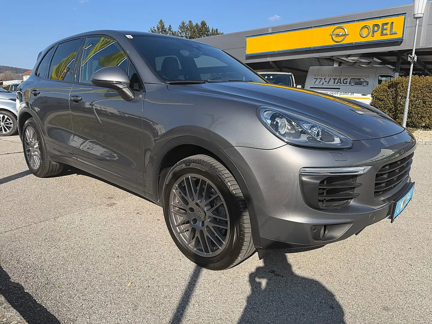 Porsche Cayenne II 3,0 Diesel Aut. ** Top/Leder/LED/AHV/Luftf/B... Grau - 2