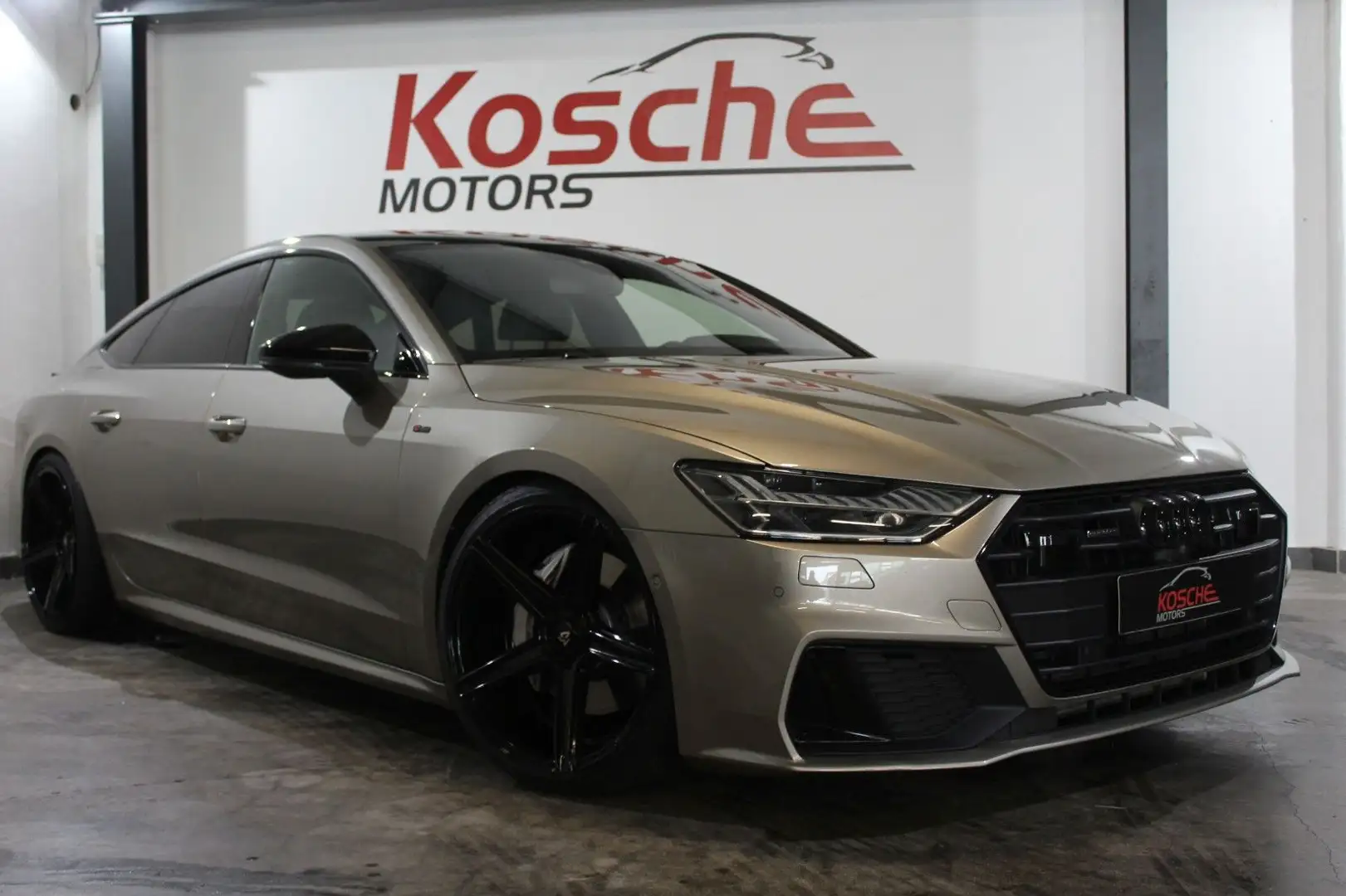 Audi A7 Sportback 50 TDI quattro 3x S Line B&O AHK Bej - 1