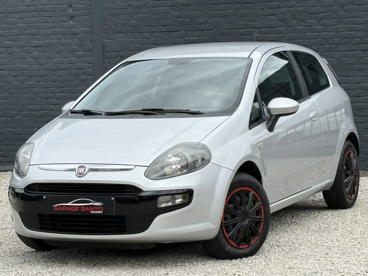 Fiat Punto Evo 1.2i Dynamic 70cv A.c / Garantie 12 mois / Gris - 1