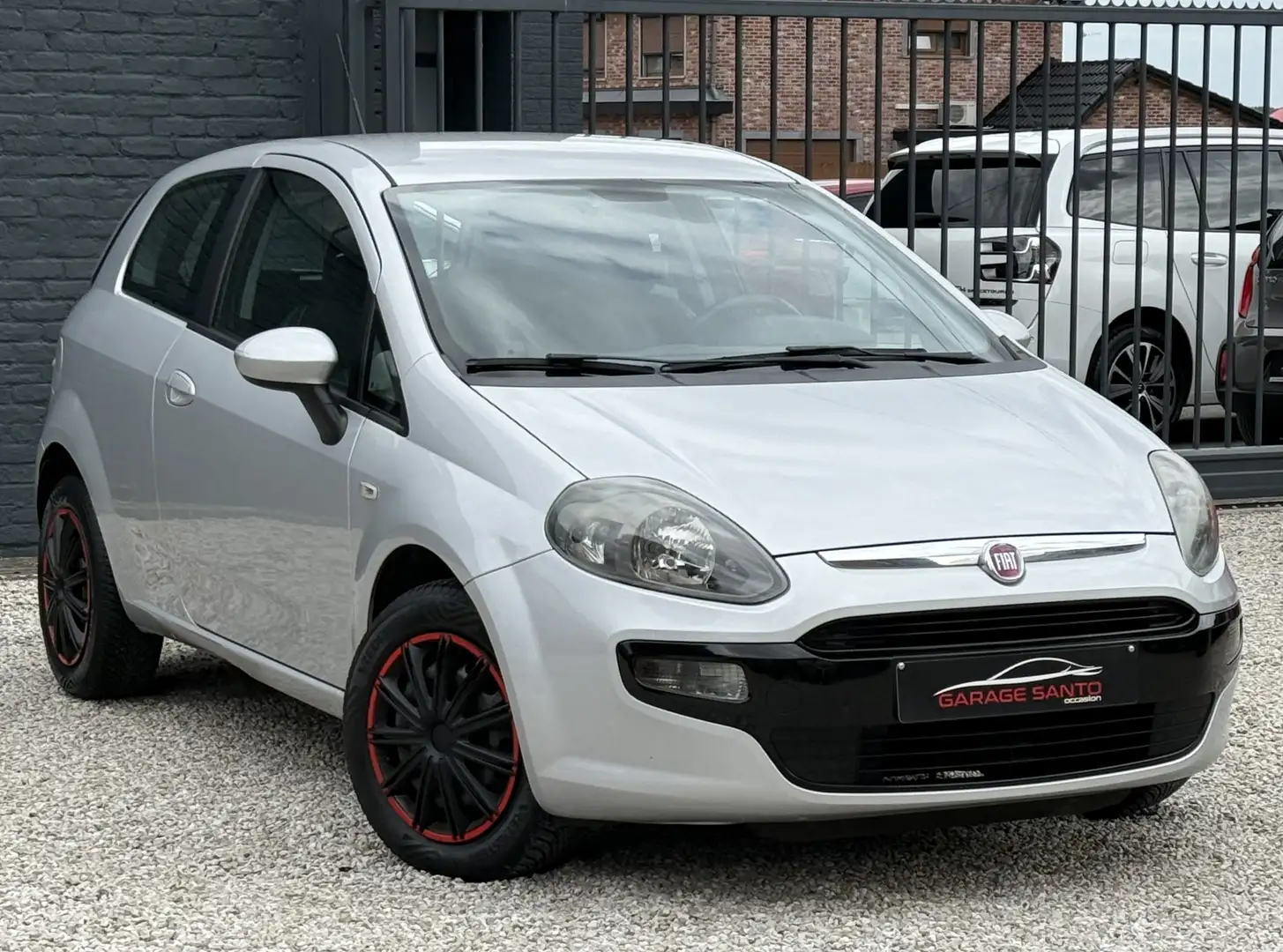 Fiat Punto Evo 1.2i Dynamic 70cv A.c / Garantie 12 mois / Gris - 2