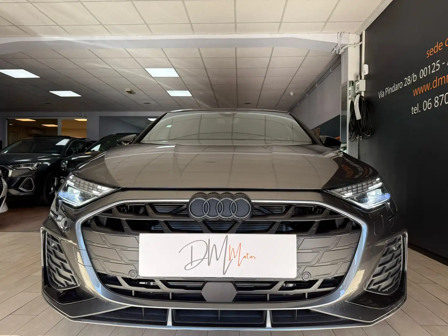 Audi A3 A3 Sportback 35 2.0 tdi S line Edition s-tronic Gris - 1
