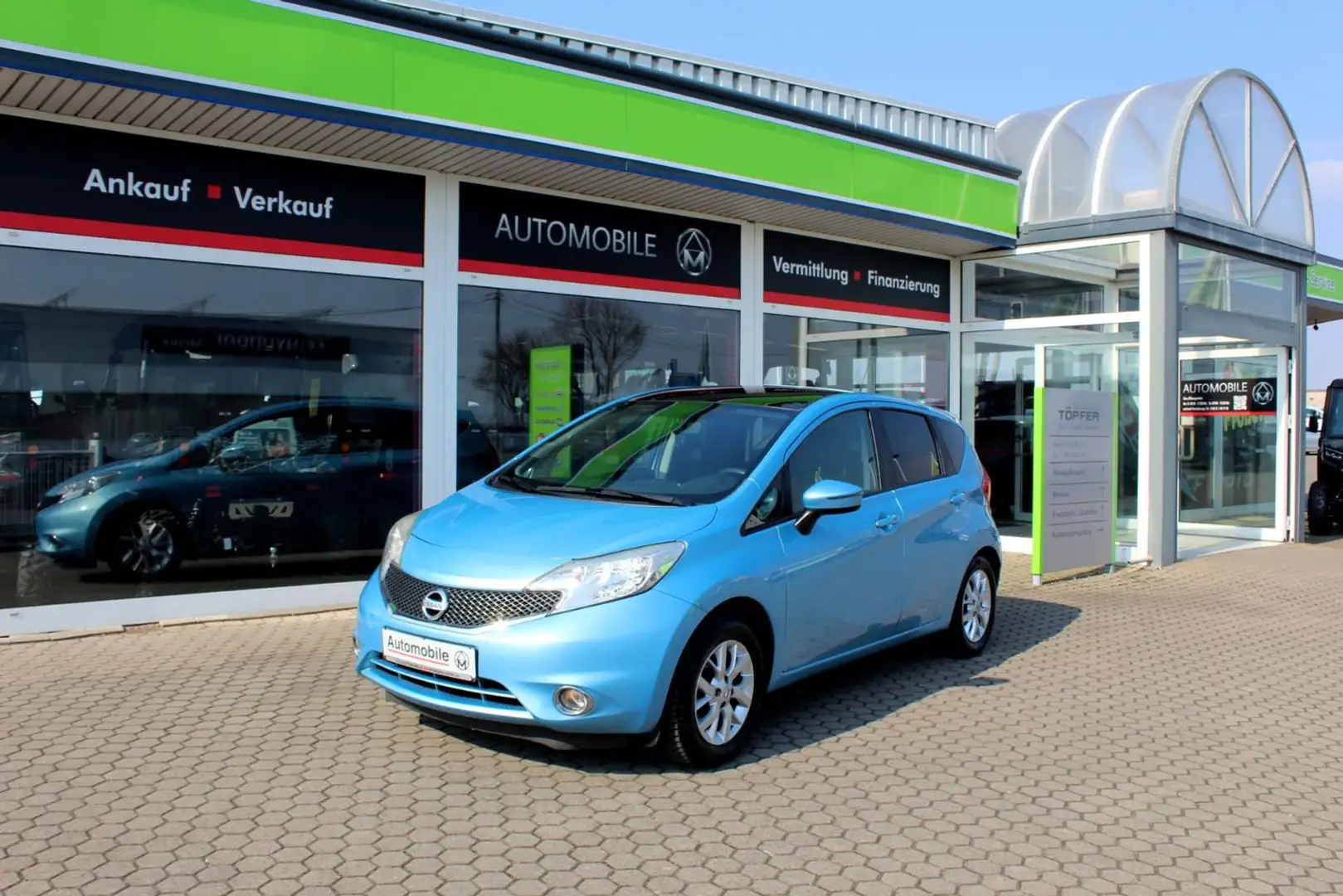 Nissan Note Acenta,KLIMA,PANO.,TÜV NEU Blau - 1