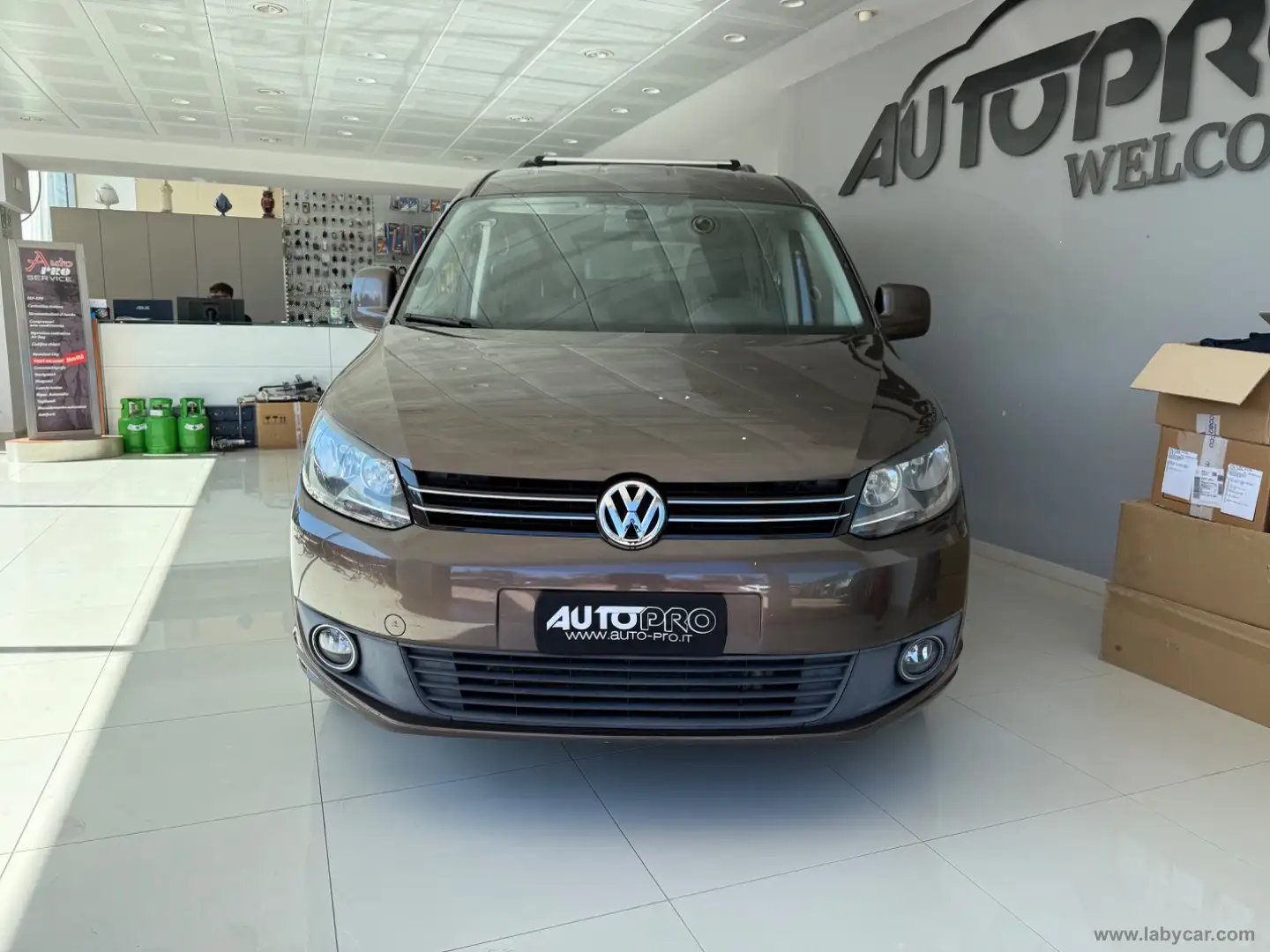 Volkswagen Caddy 1.6 TDI 102 CV Comfortline Maxi Bronzo - 1