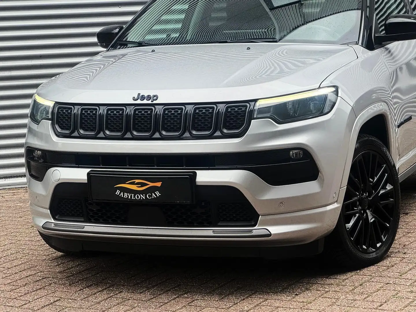 Jeep Compass 4xe 240 Plug-in Hybrid S/Panodak /Camera/Leder/Nav Grijs - 2