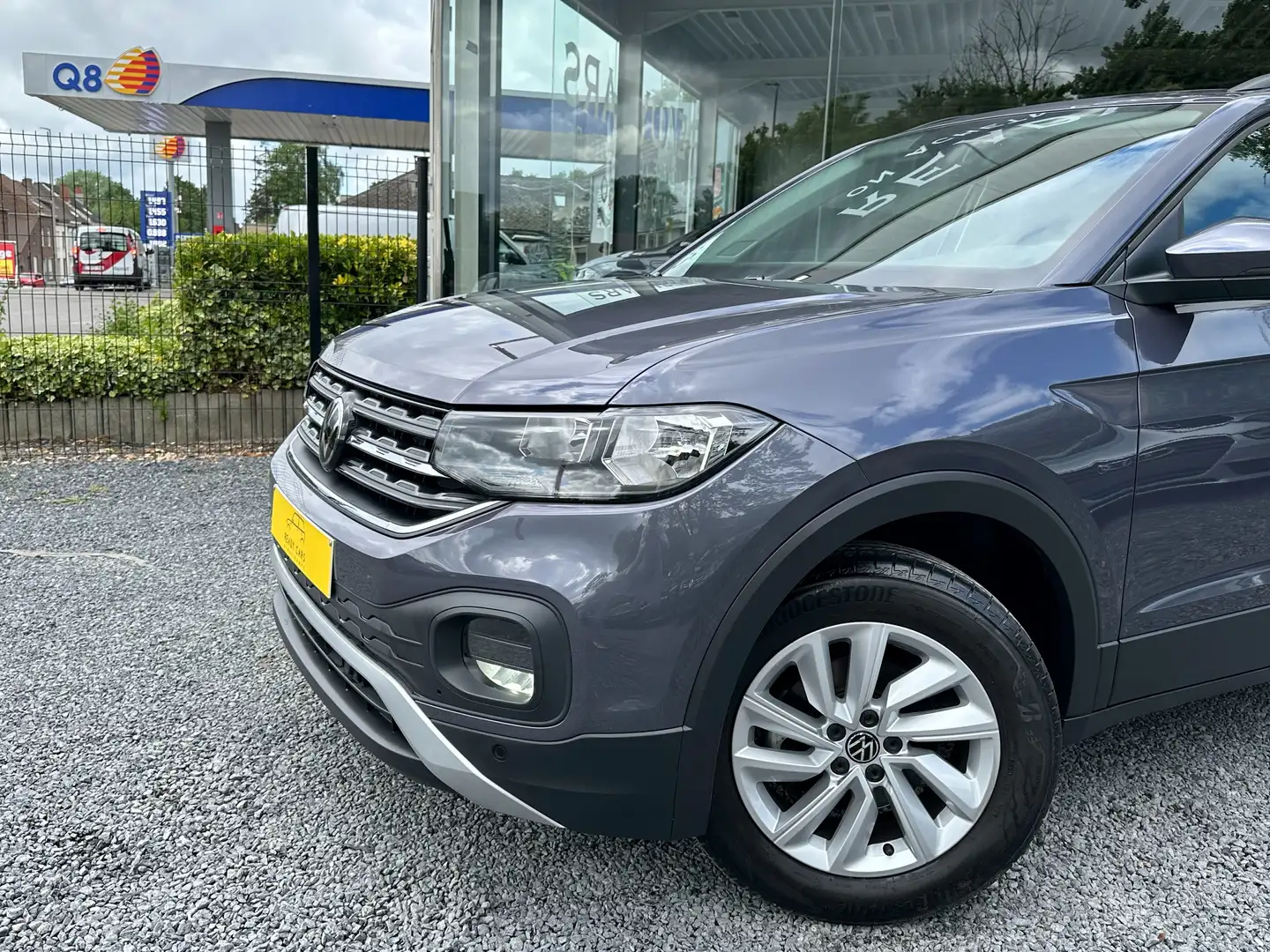 Volkswagen T-Cross 1.0TSI*AUTOMATIQUE*CUIR*2024*ETAT NEUF*GARANTIE VW Gris - 2