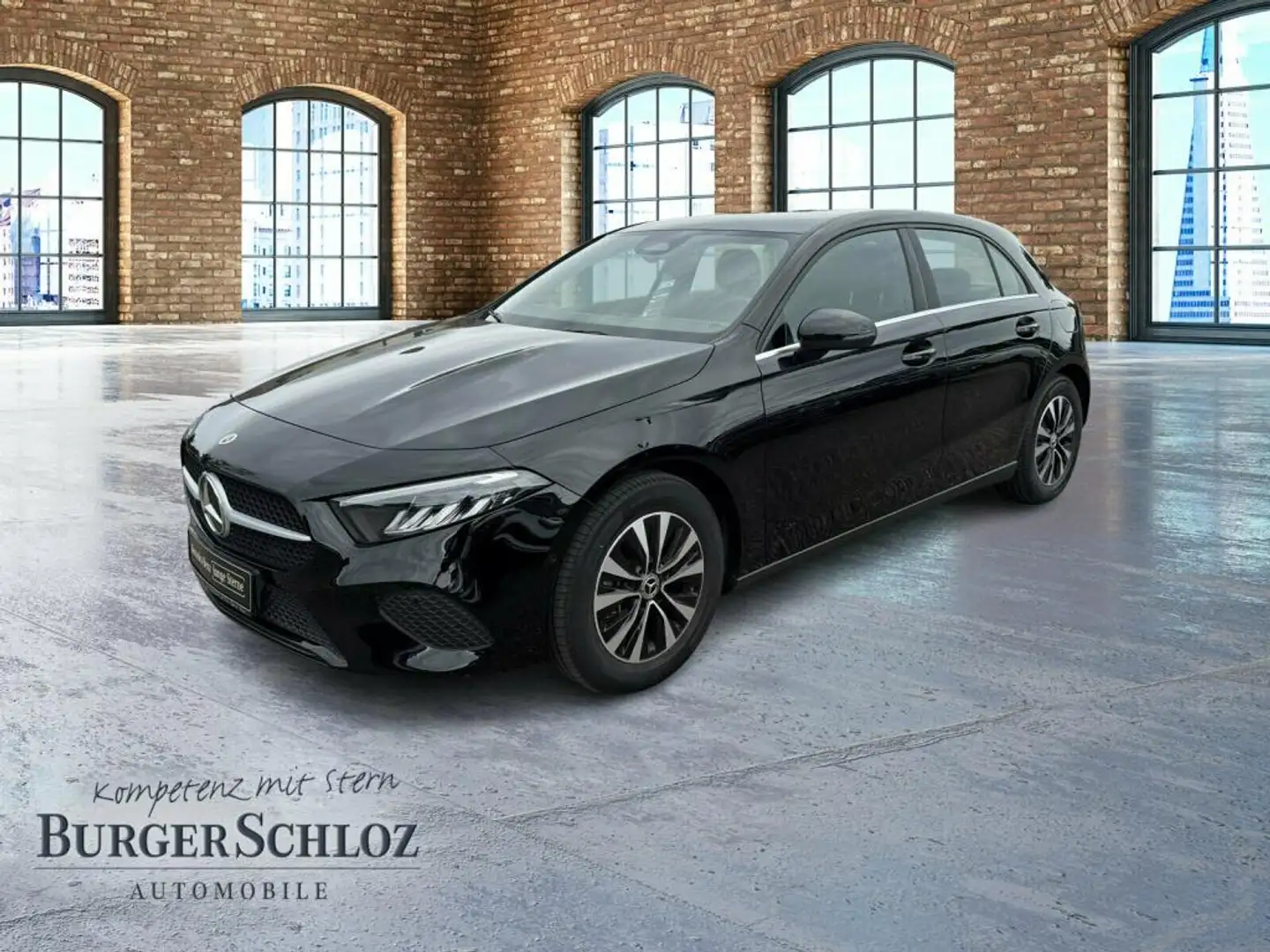 Mercedes-Benz A 180 AUT Kam. KlimaA LED LM Navi PDC ParkAss Schwarz - 1